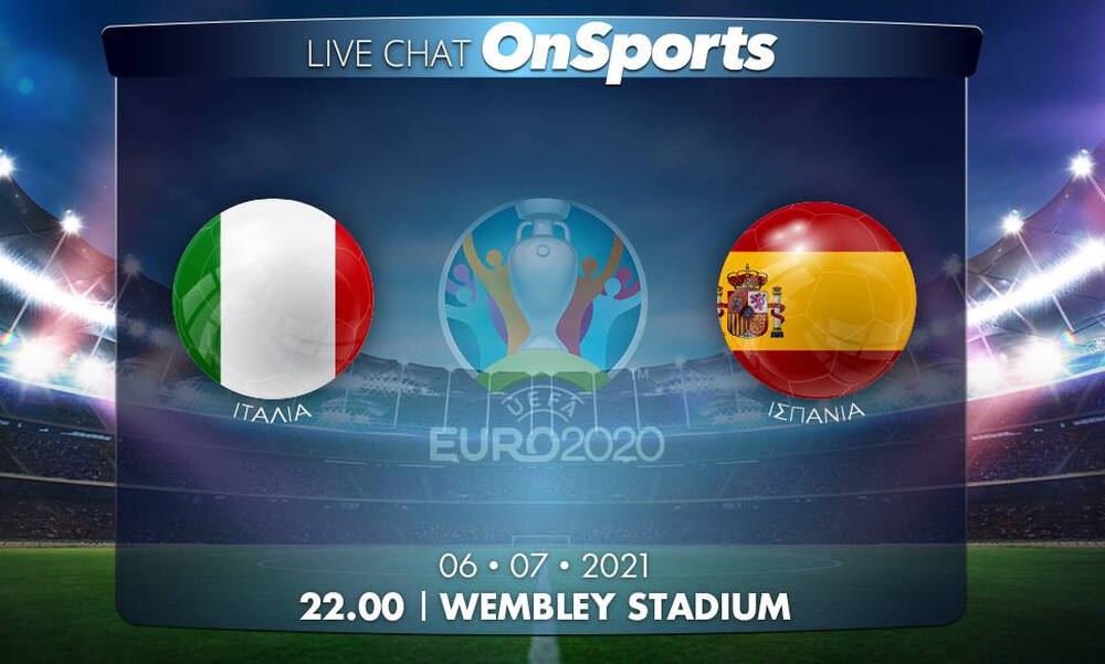 Euro 2020 Live Chat Italia Ispania 1 1 Penalti Onsports Gr