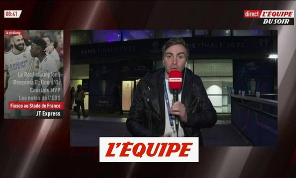 Τελικός Champions League: Θύμα ξυλοδαρμού από Άγγλους οπαδούς Γάλλος δημοσιογράφος